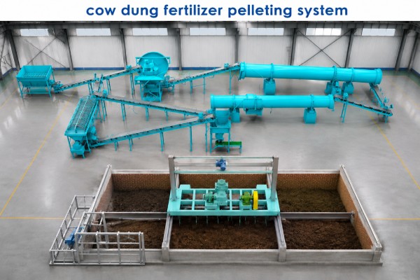 cow dung fertilizer manufacturing design