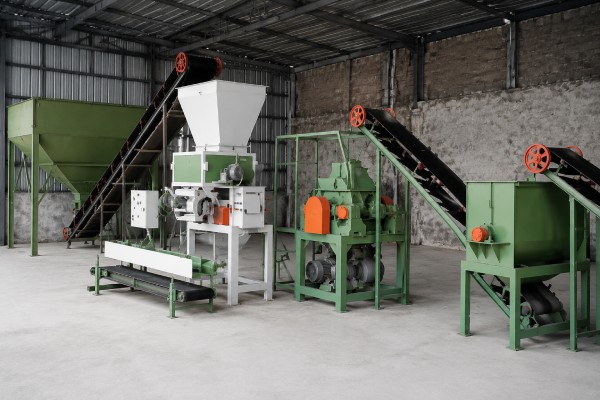 fertilizer granulation with roller granulator